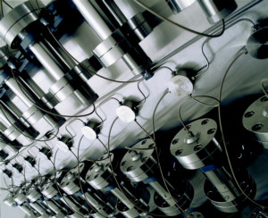Säulenmodule einer automatisierten Sepbox Chromatographieanlage